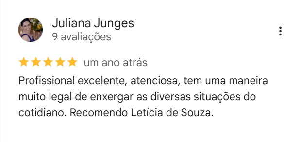 Avaliação Google - Cliente 4